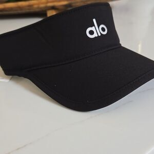 ALO Yoga Black Sports Visor
